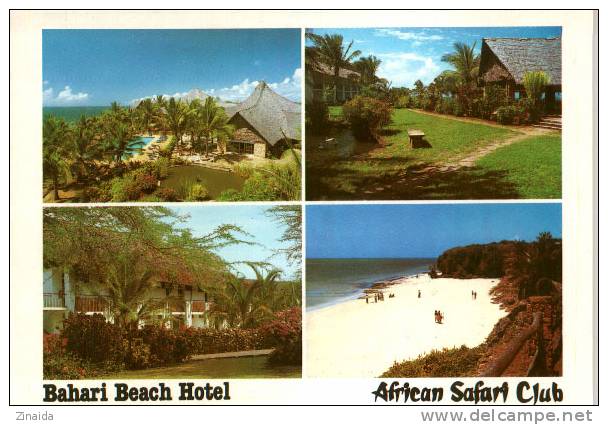 CARTE POSTALE DU KENYA - MOMBASA - AFRICAN SAFARI CLUB - BAHARI BEACH HOTEL - Kenia