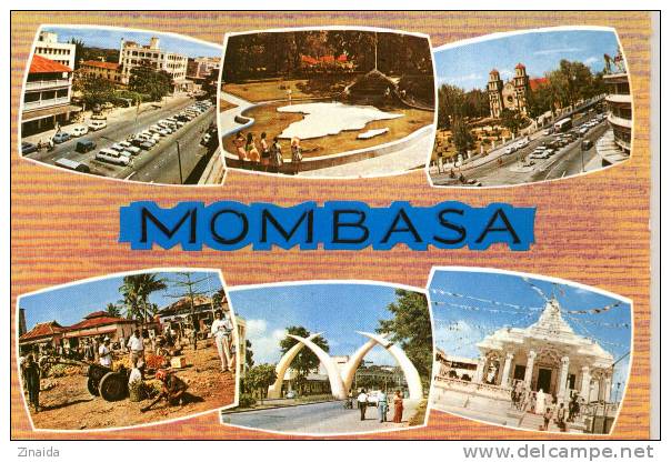 CARTE POSTALE - MOMBASA - Kenya