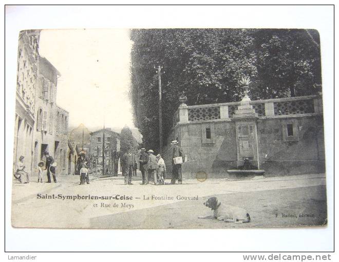 CPA 69 - Saint Symphorien Sur Coise - Fontaine Gouvard - Cerceau - Saint-Symphorien-sur-Coise