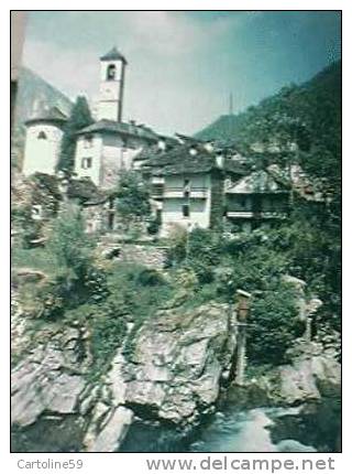 SUISSE LAVERTEZZO VALLE VERZASCA PAESE PANORAMA VB 1993 P5080 - Lavertezzo 