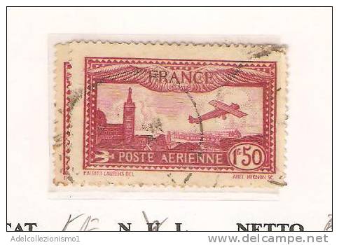 10009) SVIZZERA-1930- 1.5FR. Francobollo Aereo N. 5 Usato-UN PEZZO - 1927-1959 Used