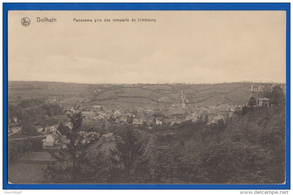 Belgien; Dolhain Limbourg; Panorama; Feldpost 1915 - Limbourg