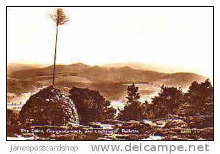 Real Photo PCd   The Cairn CRAIGENDARROCH & Lochnagar BALLATER  Aberdeenshire  GRAMPIAN District   SCOTLAND - Aberdeenshire