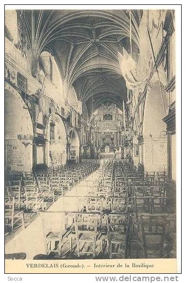 VERDELAIS - Intérieur De La Basilique - Verdelais