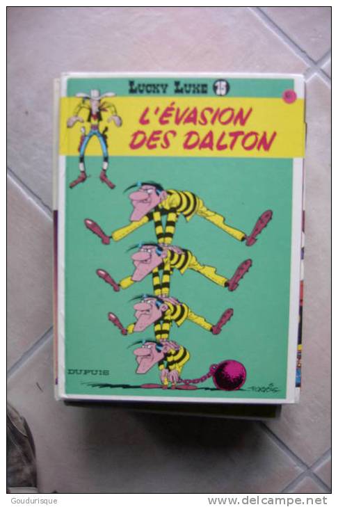 LUCKY LUKE  L´EVASION DES DALTONS    MORRIS - Lucky Luke