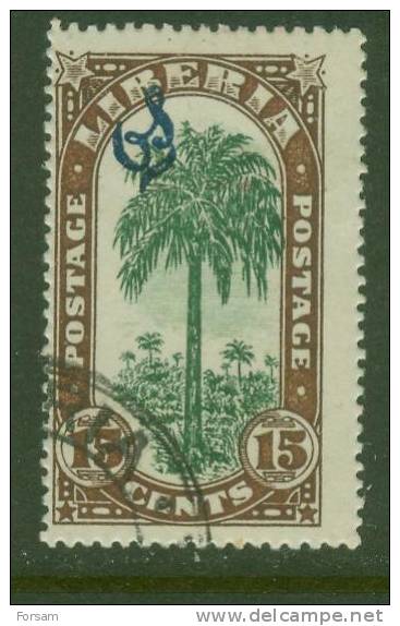 LIBERIA..1918..Michel# 96...used...Dienstmarken. - Liberia