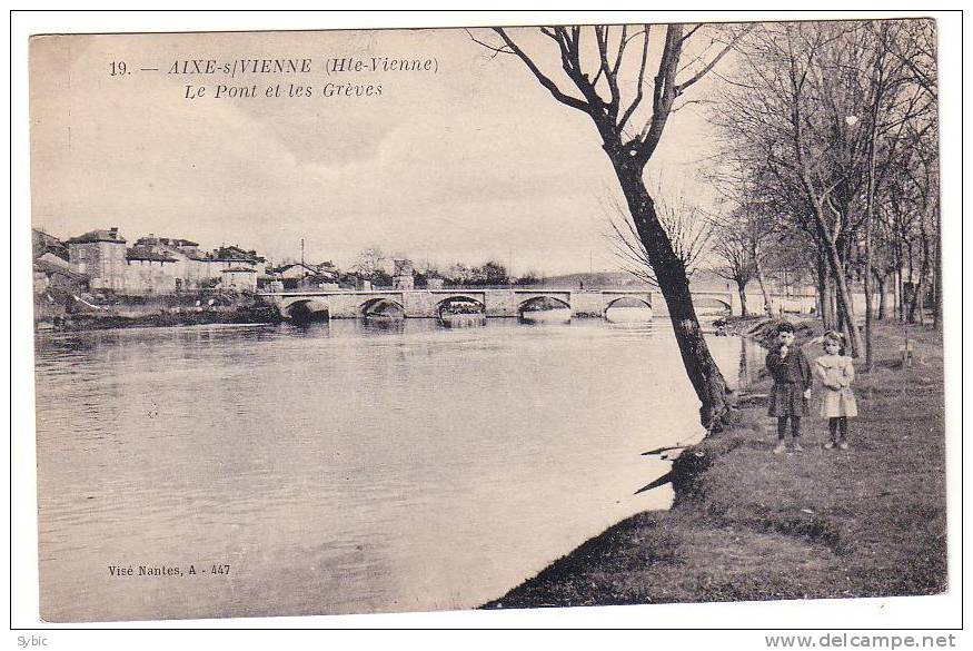 AIXE SUR VIENNE - Le Pont Et Les Grèves - Aixe Sur Vienne