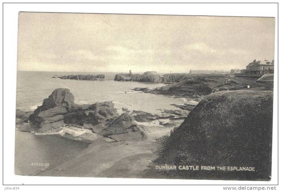 Ecosse - DUNBAR CASTLE From The Esplanade - East Lothian