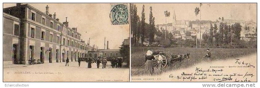 ANGOULEME .  LOT De 2 CP - Angouleme