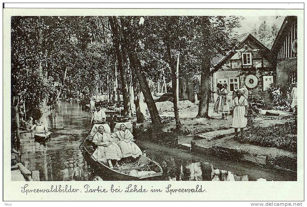 Germany Deutschland Alemagne Spreewald Partie Bei Lehde - Lübbenau