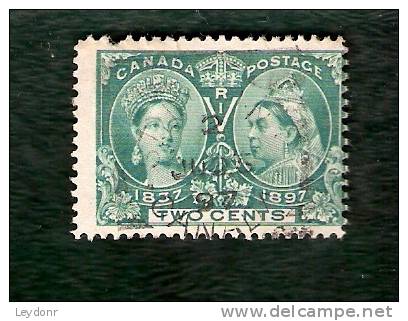 Canada - Jubilee Issue - Queen Victoria - Scott 52 - Oblitérés