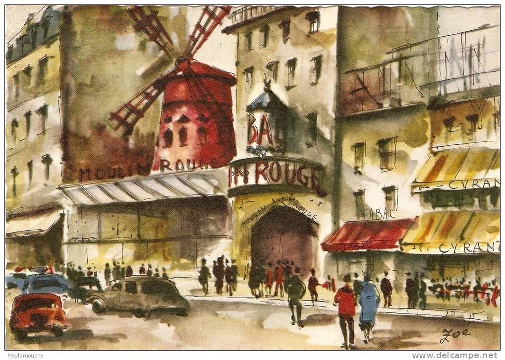 Moulin Rouge Par ZOE Paris - Cabarets