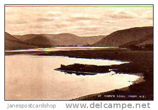 Real Photo PCd --St Mary's Loch From N East--Selkirkshire--The BORDERS--Scotland - Selkirkshire