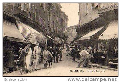 LIMOGES ...Rue De La.... Boucherie - Limoges