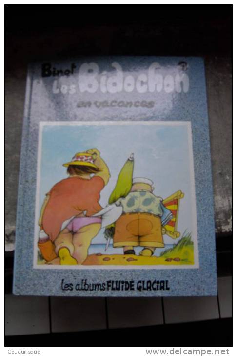 LES BIDOCHONS EN VACANCES  T2   BINET   Fluide Glacial - Bidochon, Les