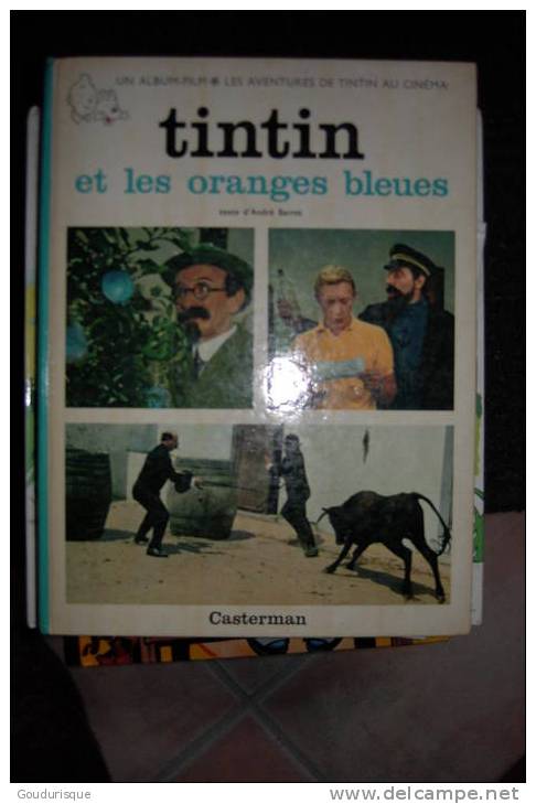 EO TINTIN ZT LES ORANGES BLEUES  HERGE - Tintin