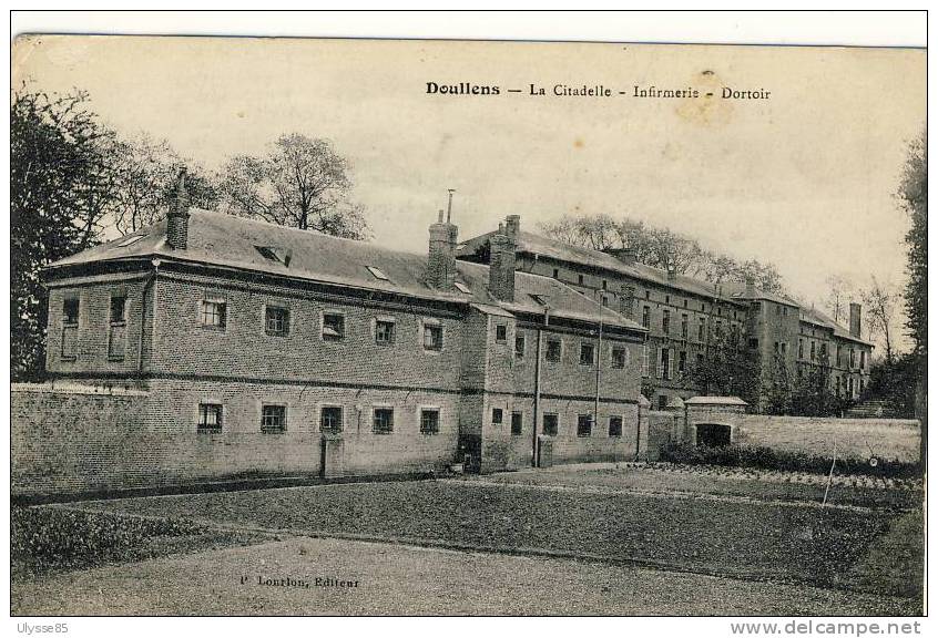 DOULLENS   La Citadelle  Infirmerie  Dortoir - Doullens