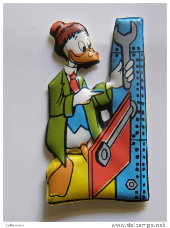 Figurina MIO LOCATELLI Plasteco SERIE : PAPERINO NELLO SPAZIO N 7 ARCHIMEDE - Disney