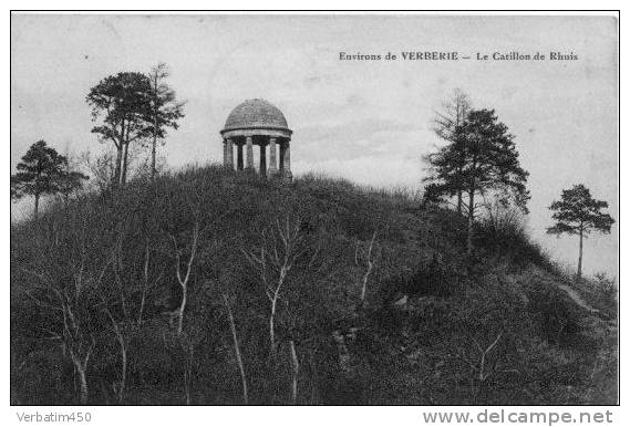 60..VERBERIE..LE CATILLON DE RHUIS...1913..TAMPON VERBERIE - Verberie