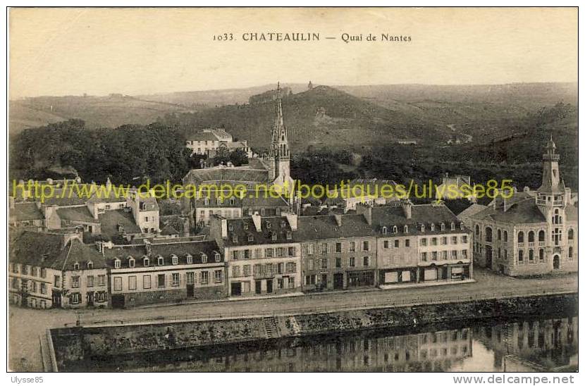 1033 CHATEAULIN  Quai De Nantes - Châteaulin