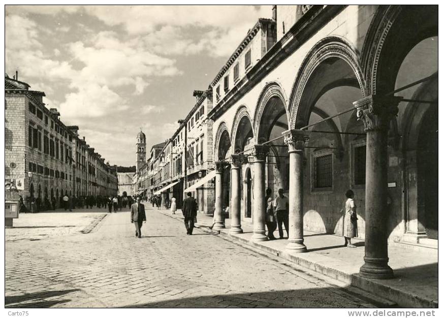 CROATIE - Dubrovnik - Rue Principale - Croatie