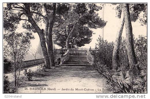 Bagnols - Jardin Du Mont Cotton - La Terrasse - Bagnols-sur-Cèze