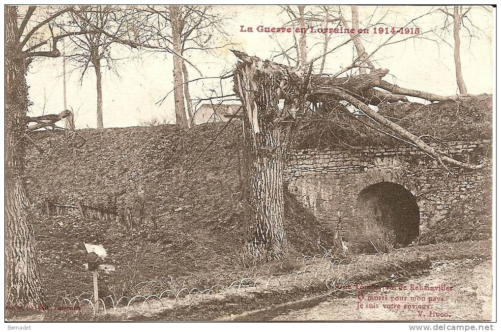 LA GUERRE EN LORRAINE 1914-1915 - Lorraine