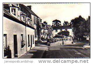 Real Photo PCd.-- MAIN STREET  DOUNE  -- Perthshire-- SCOTLAND - Perthshire