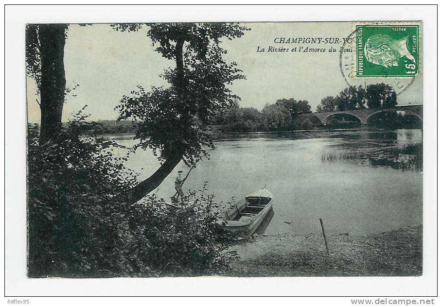 CHAMPIGNY SUR YONNE - La Rivière - Champigny