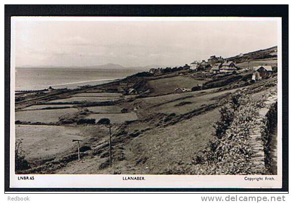 Real Photo Postcard Houses Llanaber Near Barmouth Merioneth Wales - Ref 177 - Merionethshire