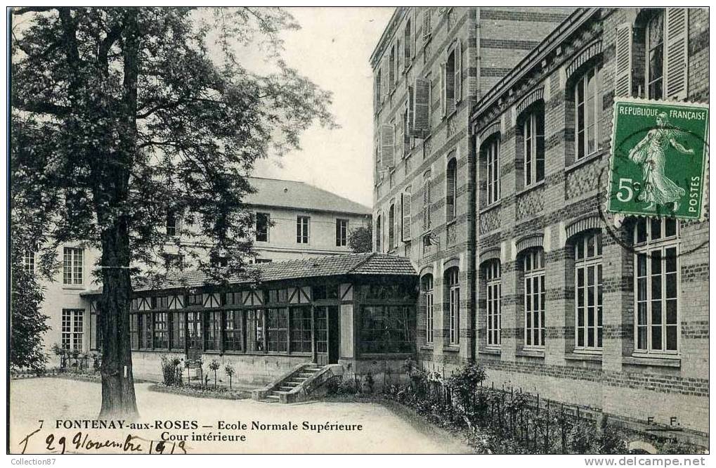 92  - FONTENAY Aux ROSES - ECOLE NORMALE SUPERIEURE - LA COUR - Fontenay Aux Roses