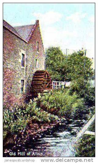 PCd. Old MILL OF ALLAN    Stirlingshire   --SCOTLAND - Lanarkshire / Glasgow