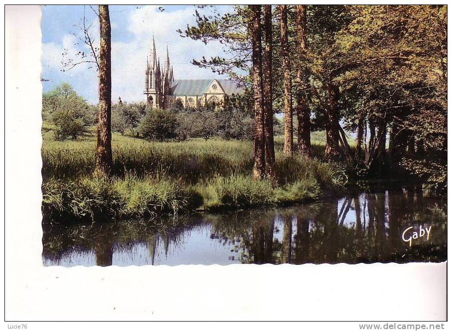 PONTMAIN - L´Etang Et La Basilique - N°  28 - Pontmain