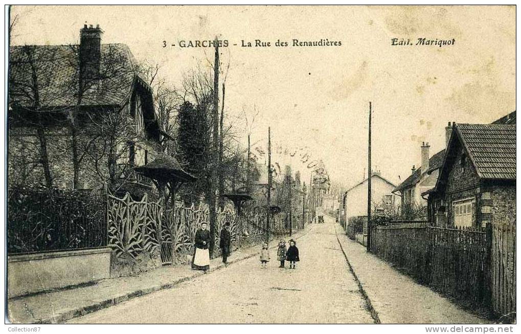 92  - GARCHES - RUE Des RENAUDIERES - VILLA - MAISON BOURGEOISE - Garches