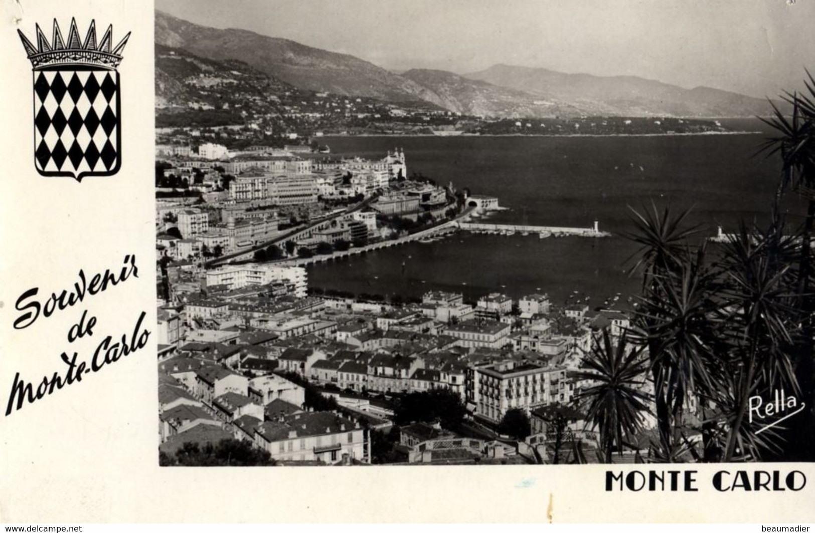 Monaco Monte Carlo Vu Du Jardin Exotique - Giardino Esotico