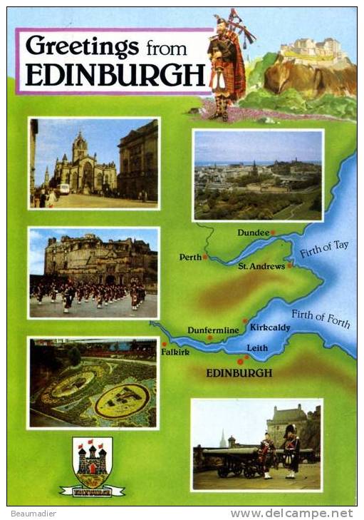 Greetings From Edinburgh Edinbourg - Midlothian/ Edinburgh