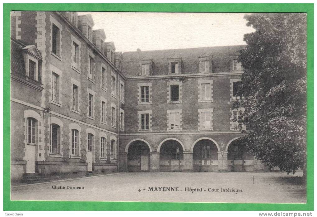 MAYENNE - HOPITAL - COUR INTERIEURE - Mayenne