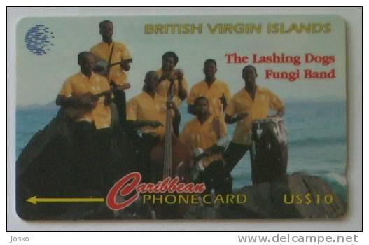 FUNGI BAND  (  British Virgin Islands - Code 143CBVC  ) *** Music - Musique - Musica * - Jungferninseln (Virgin I.)