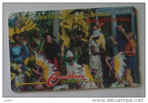 CARNIVAL - August Festival  (  British Virgin Islands - Code 143CBVG  ) *** Carnaval - Karneval - Carnevale * - Vierges (îles)