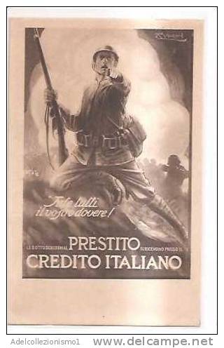 9043)cartolina Illustrata Da Mauzan- Prestito Nazionale-nuova - Mauzan, L.A.
