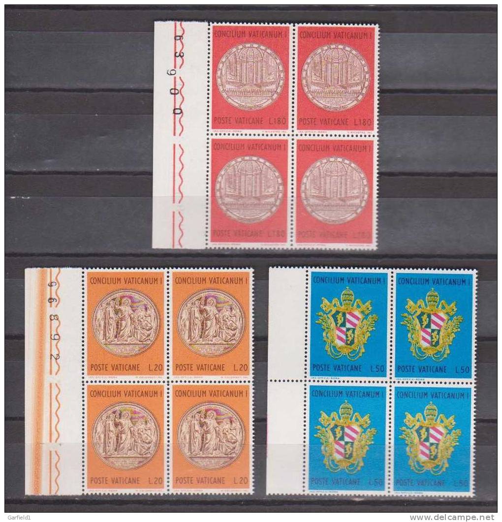 Vatikan  4 . Er    Block       ** - Unused Stamps