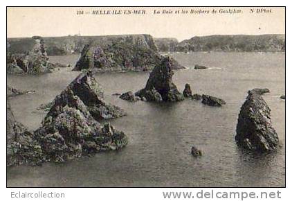 BELLE ILE..La Baie Et Rochers De GOULPHAR - Vannes