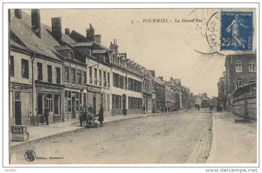 5  -  FOURMIES  --  La Grand'Rue - Fourmies