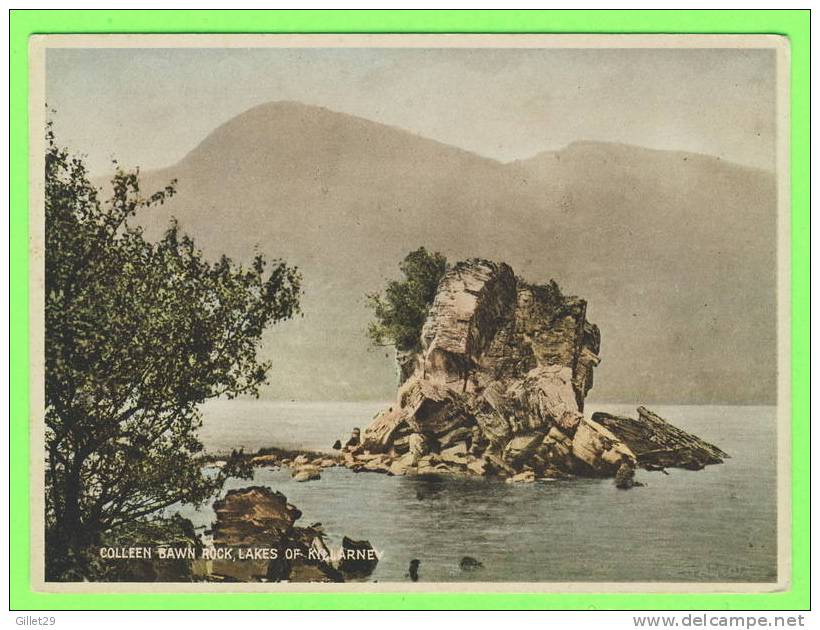 KILLARNEY, IRELAND - COLLEEN BAWN ROCK , LAKES OF KILLARNEY - - Kerry