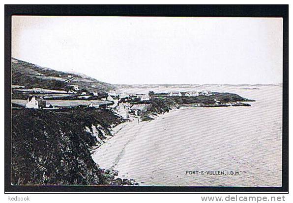 Early Postcard Port-E-Vullen Isle Of Man - Ref 178 - Man (Eiland)