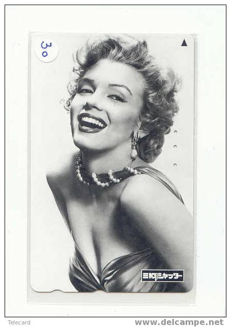 MARILYN MONROE  (30) Telecarte JAPAN Phonecard CINEMA MOVIE FILM KINO - Personen