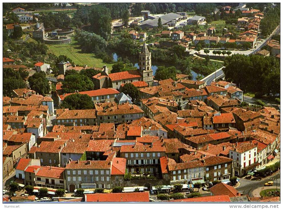 CPM...DE LABRUGUIERE...VUE AERIENNE... - Labruguière