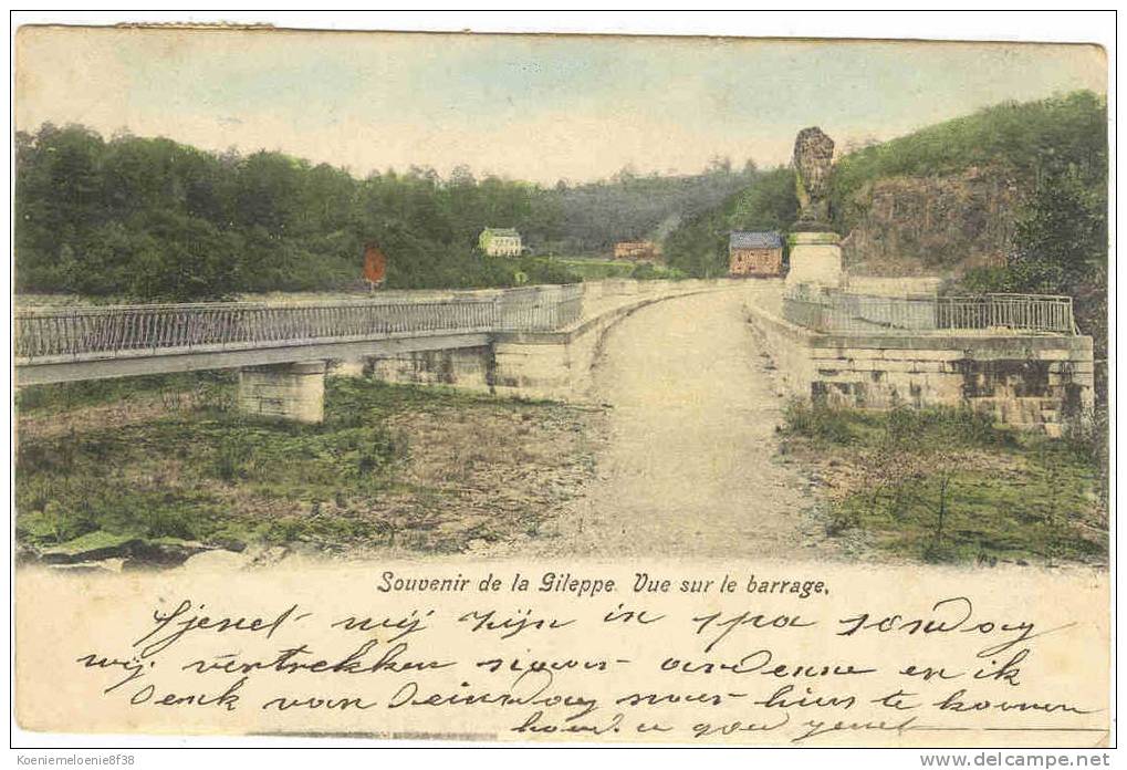 LA GILEPPE - VUE SUR LE BARRAGE - Gileppe (Barrage)