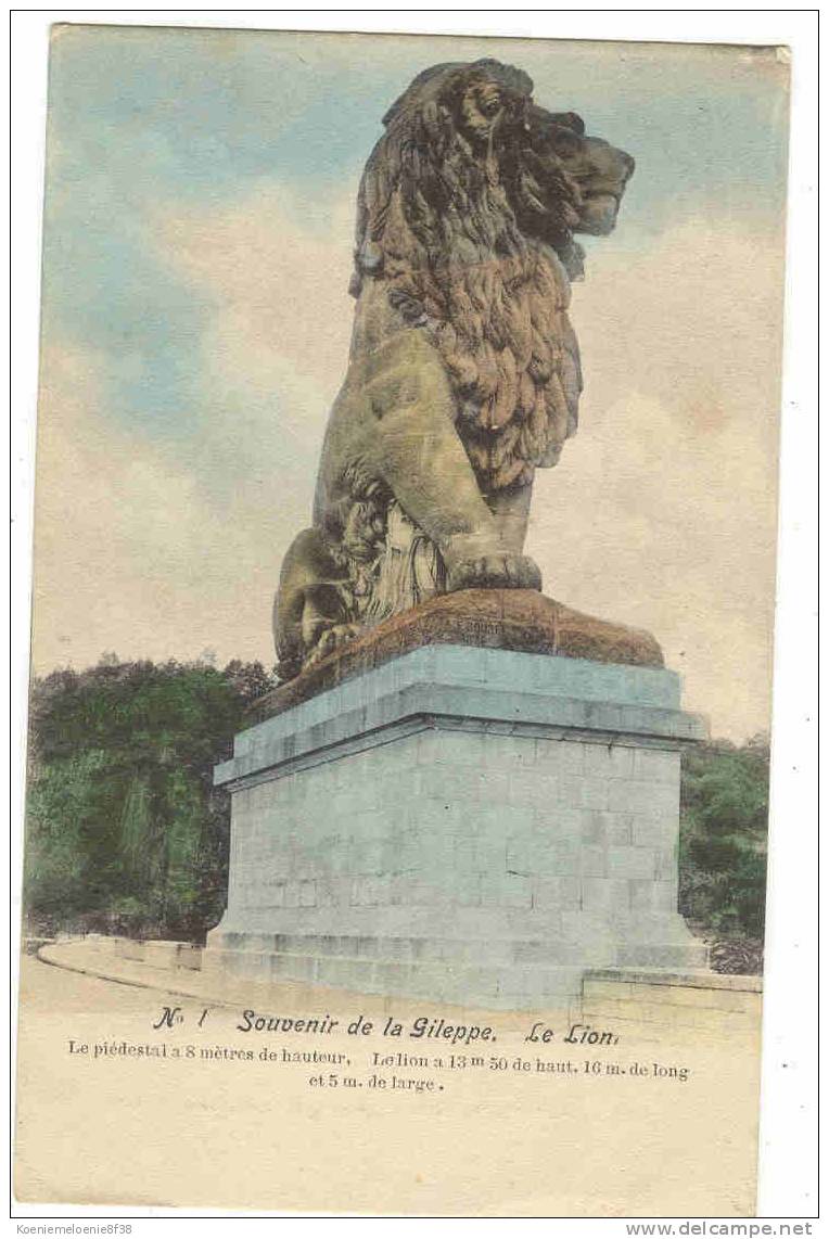 LA GILEPPE - SOUVENIR DE  LE LION NR1 - Gileppe (Barrage)