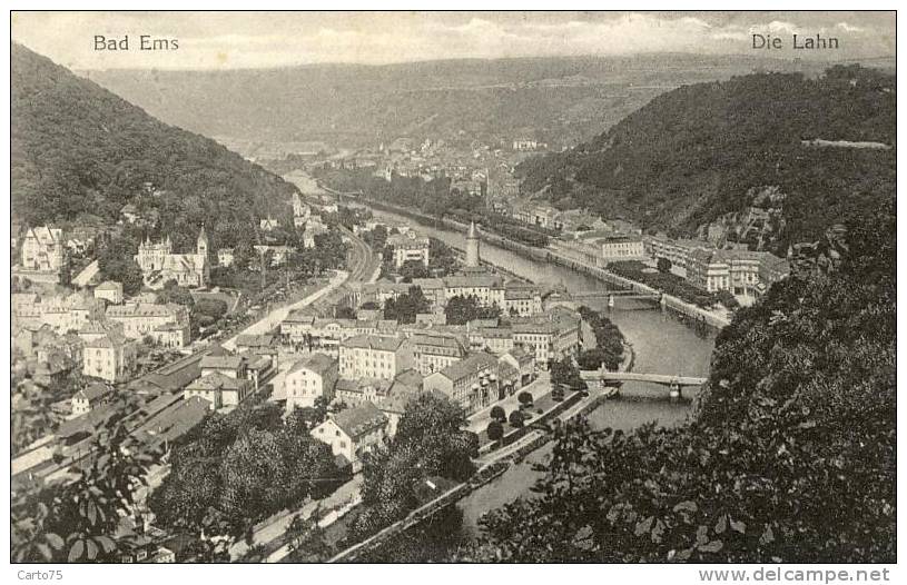 ALLEMAGNE - Bad Ems - Die Lahn - Bad Ems